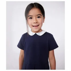 Robe Biche Coton Bio | Bleu marine