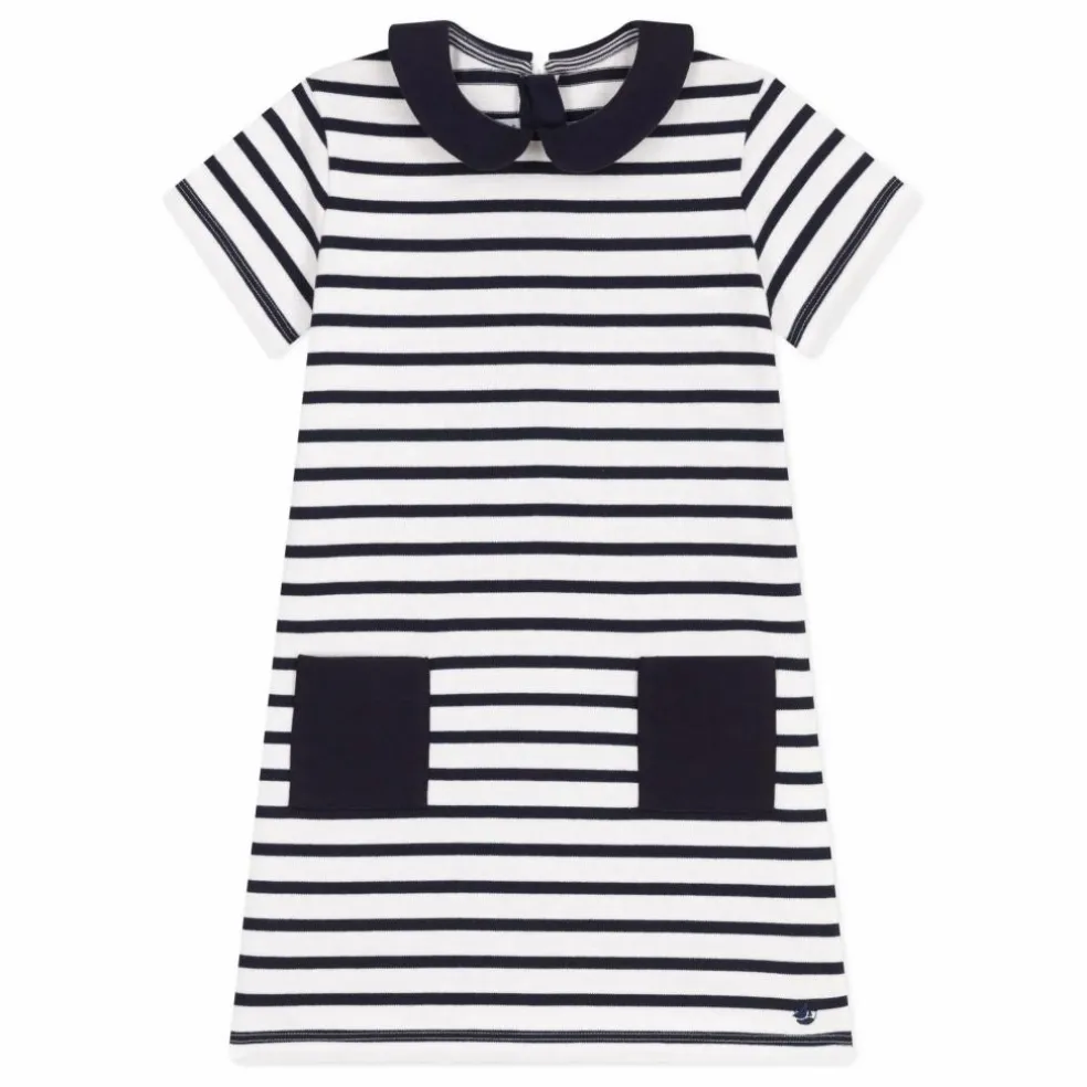 Robe Birthday Coton Bio | Bleu marine