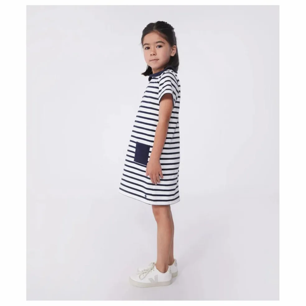 Robe Birthday Coton Bio | Bleu marine