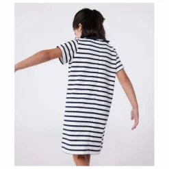 Robe Birthday Coton Bio | Bleu marine