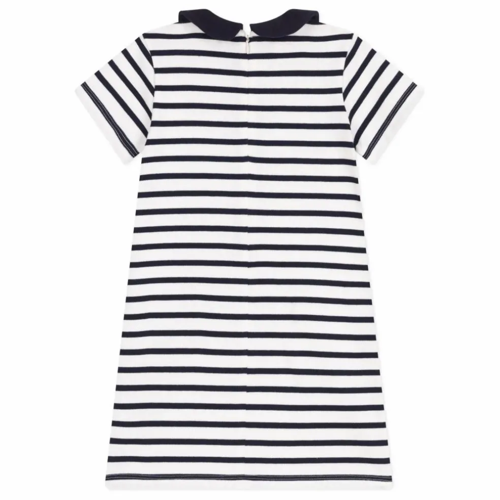Robe Birthday Coton Bio | Bleu marine
