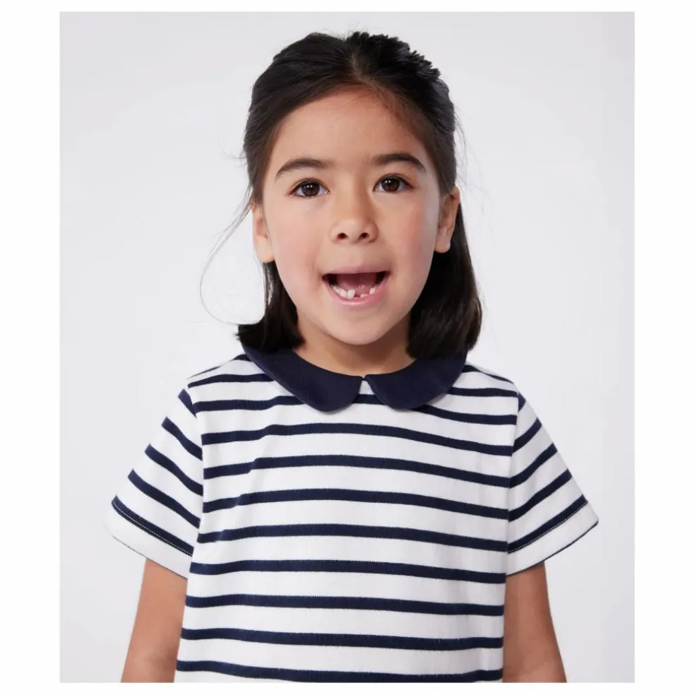 Robe Birthday Coton Bio | Bleu marine