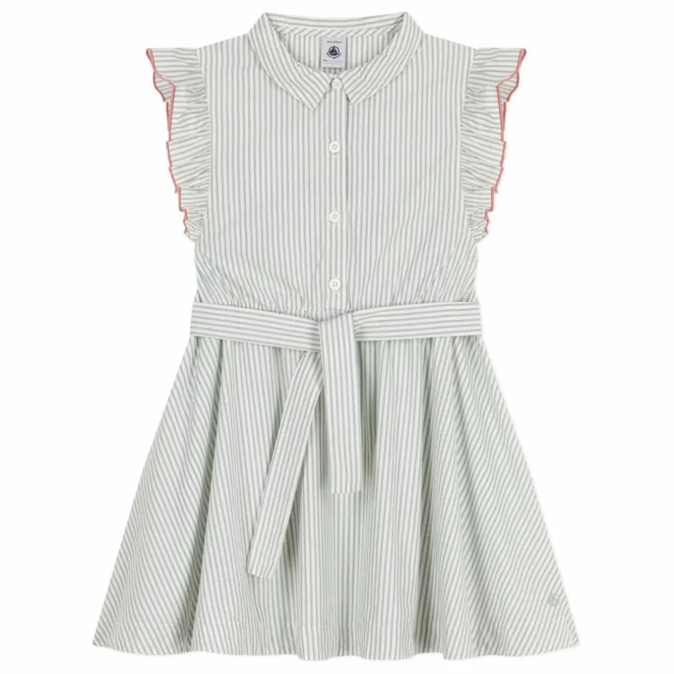 Robe Blotilde Popeline Coton Bio | Blanc