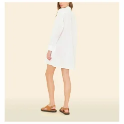 Robe Bobby Popeline de Coton | Blanc