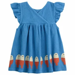 Robe Bobo Coton Bio | Bleu