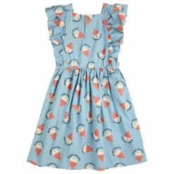 Robe Bobo Denim Léger | Bleu ciel
