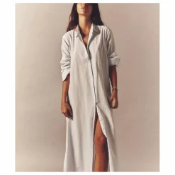 Robe Boden Popeline de Coton | Bleu ciel