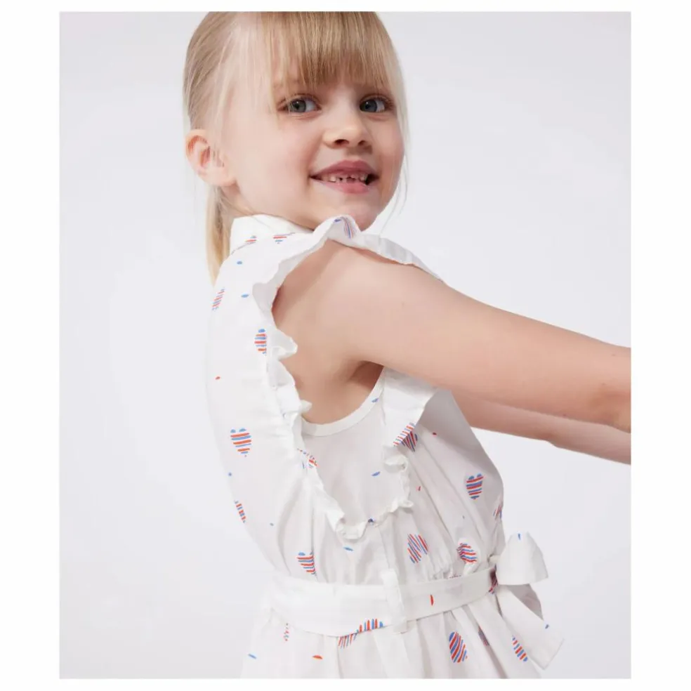 Robe Bory Popeline Coton Bio | Crème