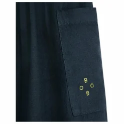 Robe Boutonnée Coton et Lin - Collection Femme | Bleu nuit