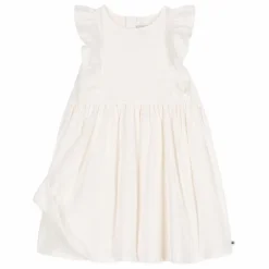 Robe Brendice Broderie Anglaise Coton Bio | Blanc