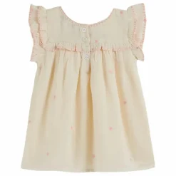 Robe Brodée | Crème
