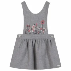 Robe Brodée | Gris