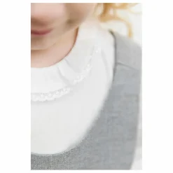 Robe Brodée | Gris