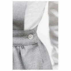 Robe Brodée | Gris