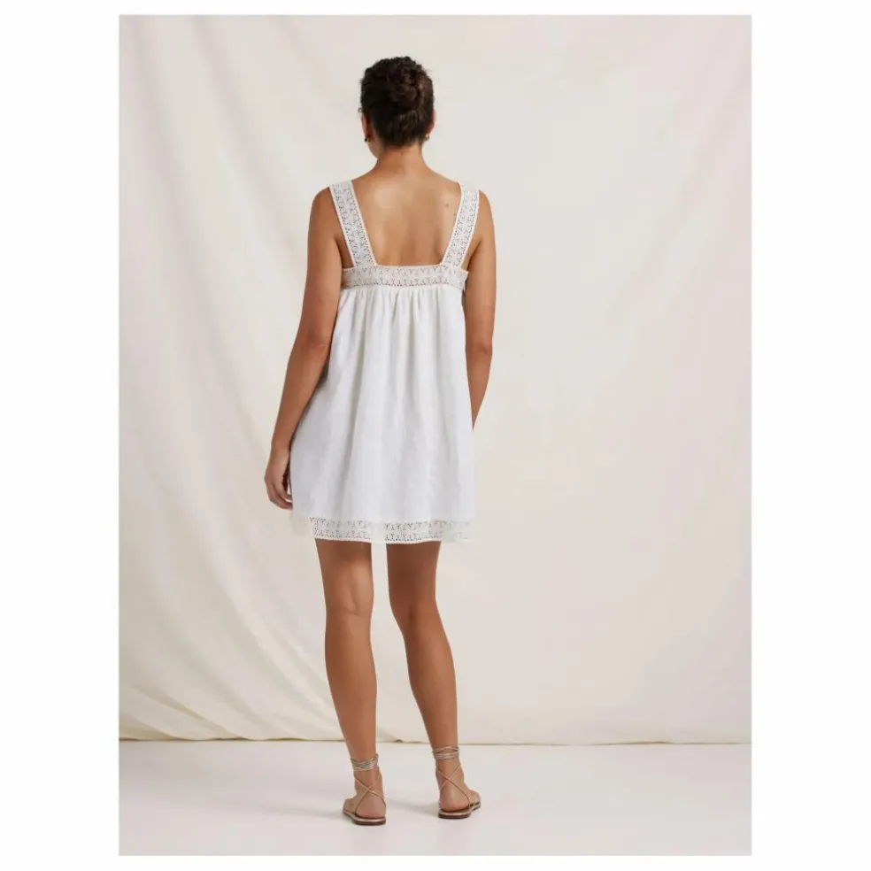 Robe Broderie | Blanc