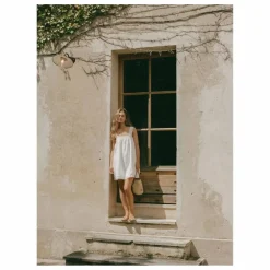 Robe Broderie | Blanc