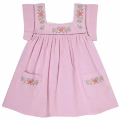 Robe Broderie | Lilas