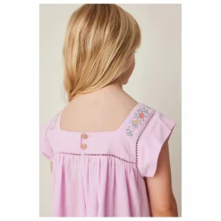 Robe Broderie | Lilas