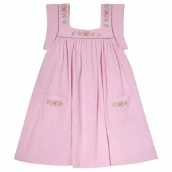 Robe Broderie | Lilas