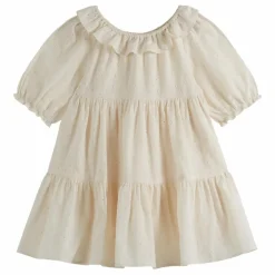 Robe Broderie Anglaise | Ecru