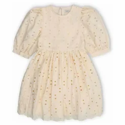 Robe Broderie Anglaise Creta | Beige