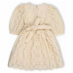 Robe Broderie Anglaise Creta | Beige