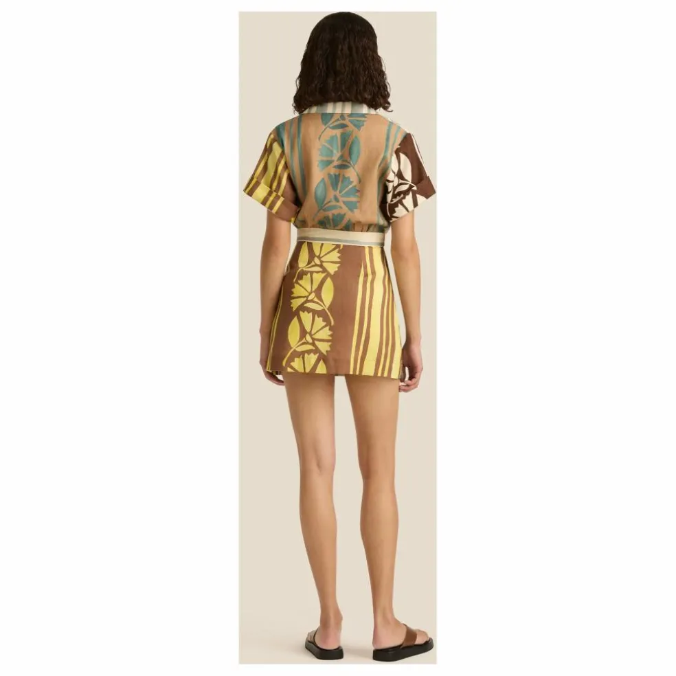 Robe Brodie Clove Lin | Ecru