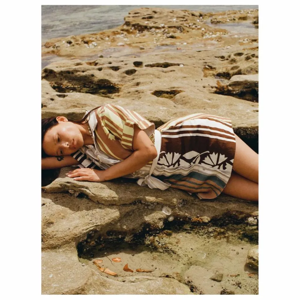 Robe Brodie Clove Lin | Ecru