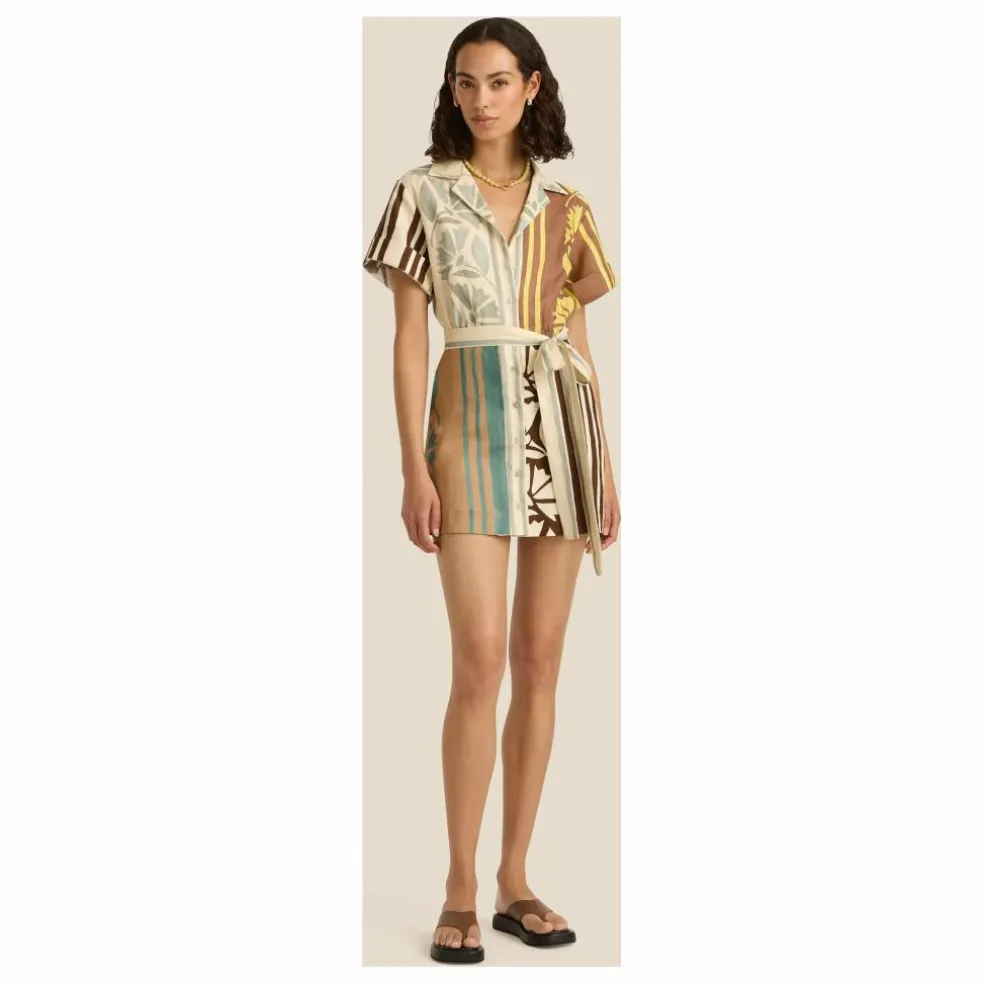 Robe Brodie Clove Lin | Ecru