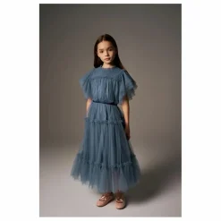 Robe Carolina | Bleu gris