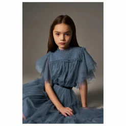 Robe Carolina | Bleu gris