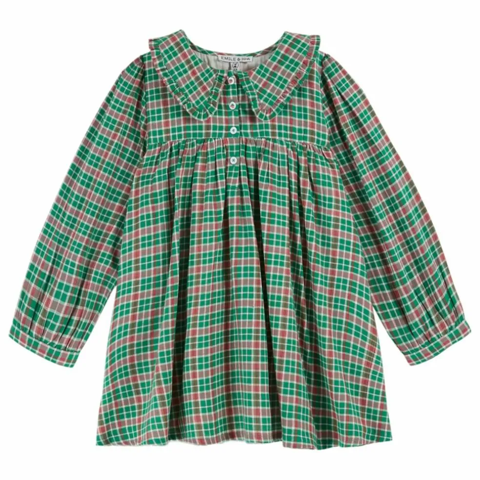 Robe Carreaux | Vert