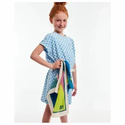 Robe Carreaux Dori | Bleu ciel