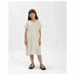 Robe Carreaux Lin | Beige