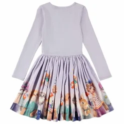 Robe Casis Coton Bio | Lilas