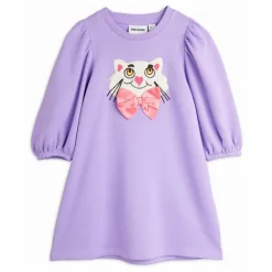 Robe Chat Coton Bio | Violet