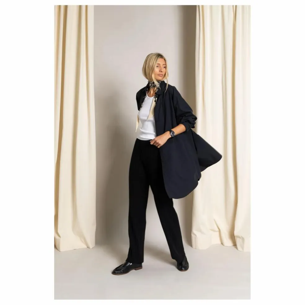 Robe Chemise Lydie | Noir
