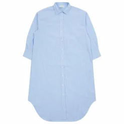 Robe Chemise Melissa Rayée | Bleu Clair