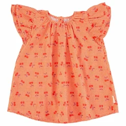 Robe Cherry Vichy | Orange