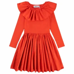 Robe Cille Coton Bio | Rouge