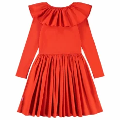 Robe Cille Coton Bio | Rouge