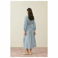 Robe Cilona Coton Bio - Collection Femme | Bleu