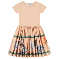 Robe Cissa Coton Bio | Rose pêche