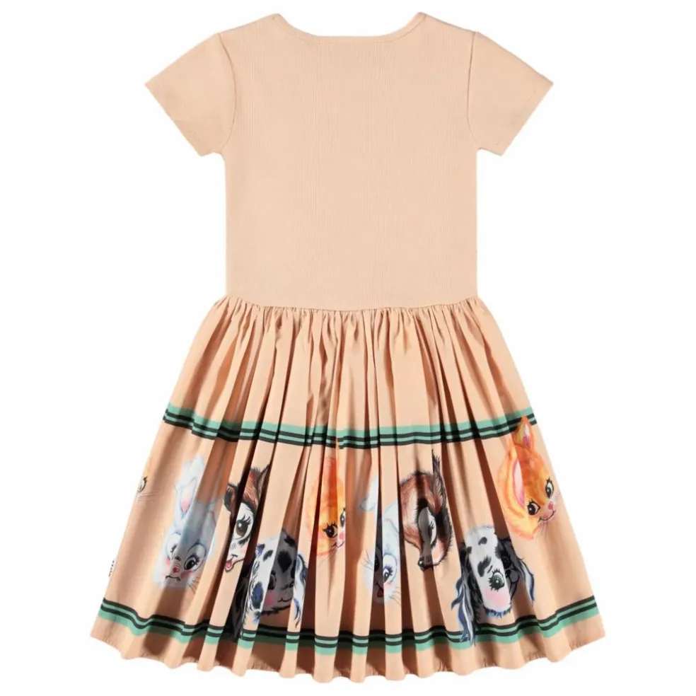 Robe Cissa Coton Bio | Rose pêche