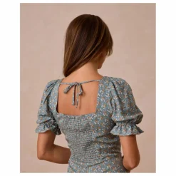 Robe Claudia | Bleu