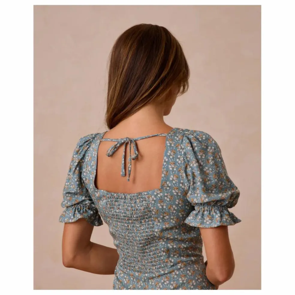 Robe Claudia | Bleu