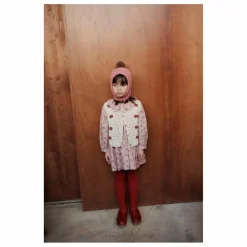 Robe Col Claudine Fleurie | Rose