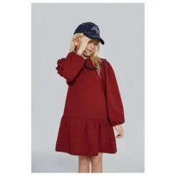 Robe Col Claudine Melissa Jersey | Bordeaux