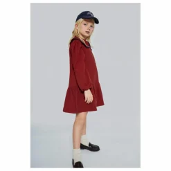 Robe Col Claudine Melissa Jersey | Bordeaux