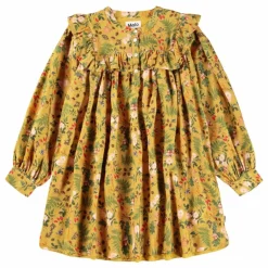 Robe Constance | Jaune moutarde